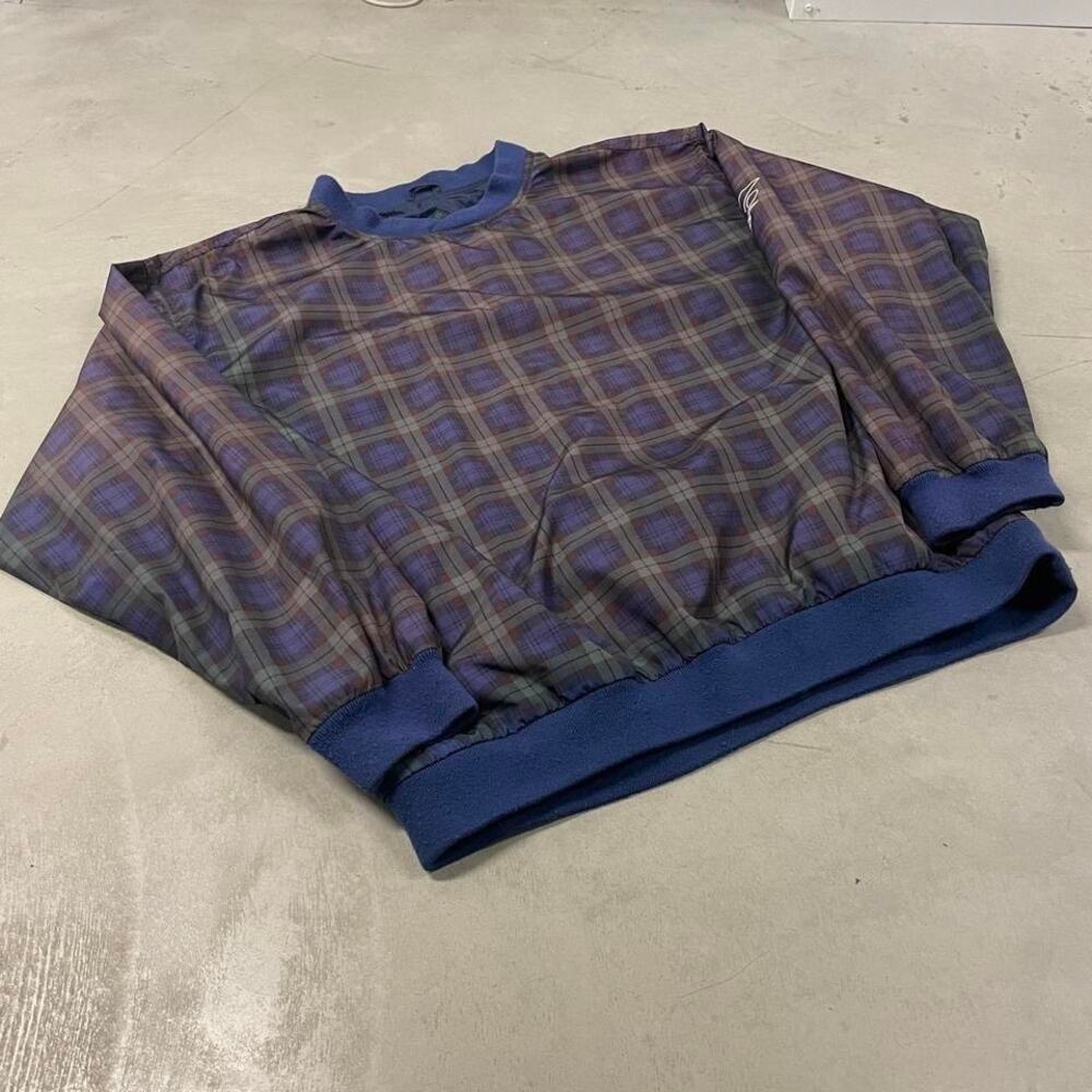 vintage y2k flannel pullover jacket